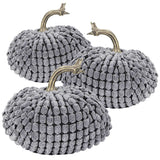 Weighted Pumpkin Ornament Decor For Holiday Harvest Festival Fall Festival & Thanksgiving