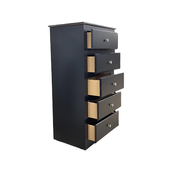 A&H Smoke 5-Drawer Chest - 101-05