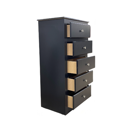 A&H Smoke 5-Drawer Chest - 101-05
