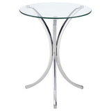 Claudia - Side Table - Chrome
