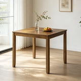 Dining Square 4 Person Table, Only The Table - Oak