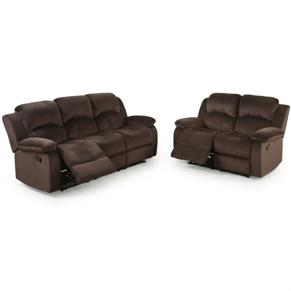 Modern Style Living Room Set With Reclining