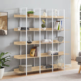 Vintage Industrial 5 Tier Bookcase