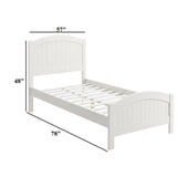 Carved Headboard Bed