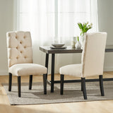Harding - Tufted Dining Chair (Set of 2) - Natural