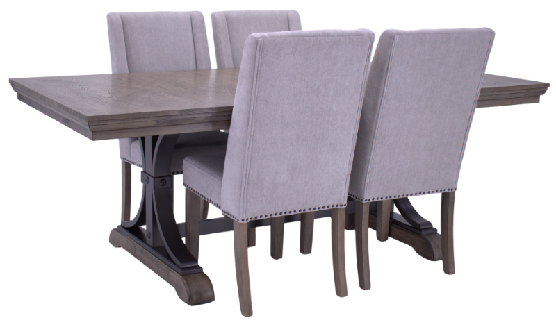 Harrison Dining Table & 4 Chairs - SCJHUNTx4+TBHUNT+TTHUNT