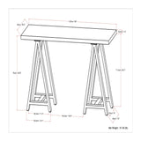 Sawhorse - Handcrafted Solid Table