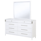 Robinson - 8 Drawer Dresser With Mirror - White