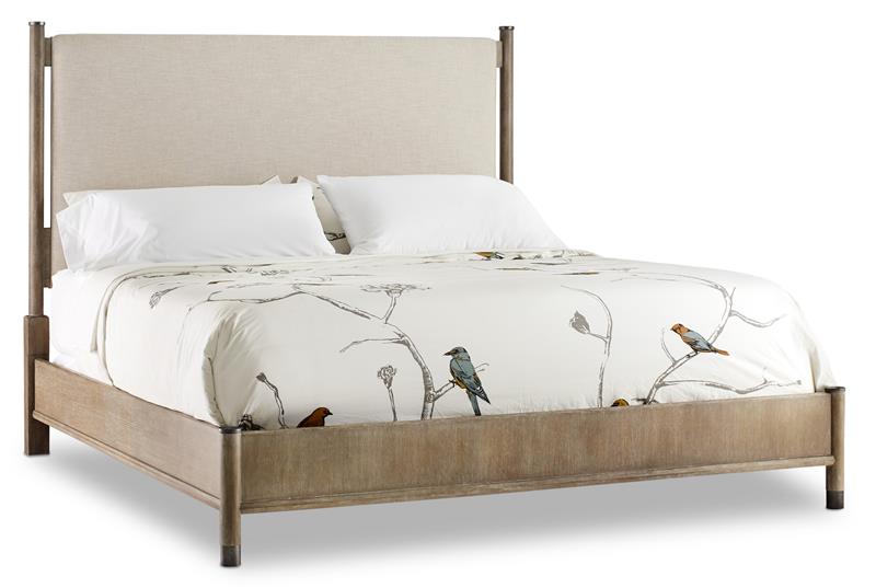 Affinity Queen Upholstered Bed - 6050-90950-GRY