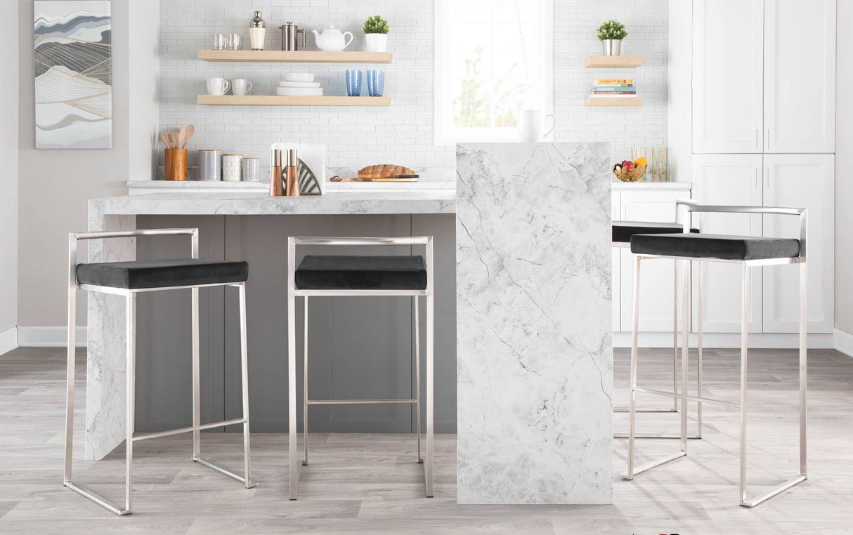 Fuji - Contemporary Stackable Design Barstool