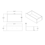 Adelaide - Dresser With Sleek Finish And Drawer Pulls
