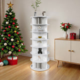 Rotating Shoe Rack Tower