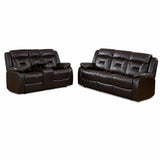 Living Room Set With Pillow Armrest And Tufted Backrest