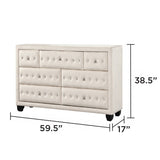 Sophia - 7 Drawer Dresser