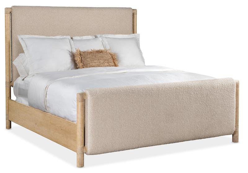 Retreat King Upholstered Panel Bed - 6950-90366-80