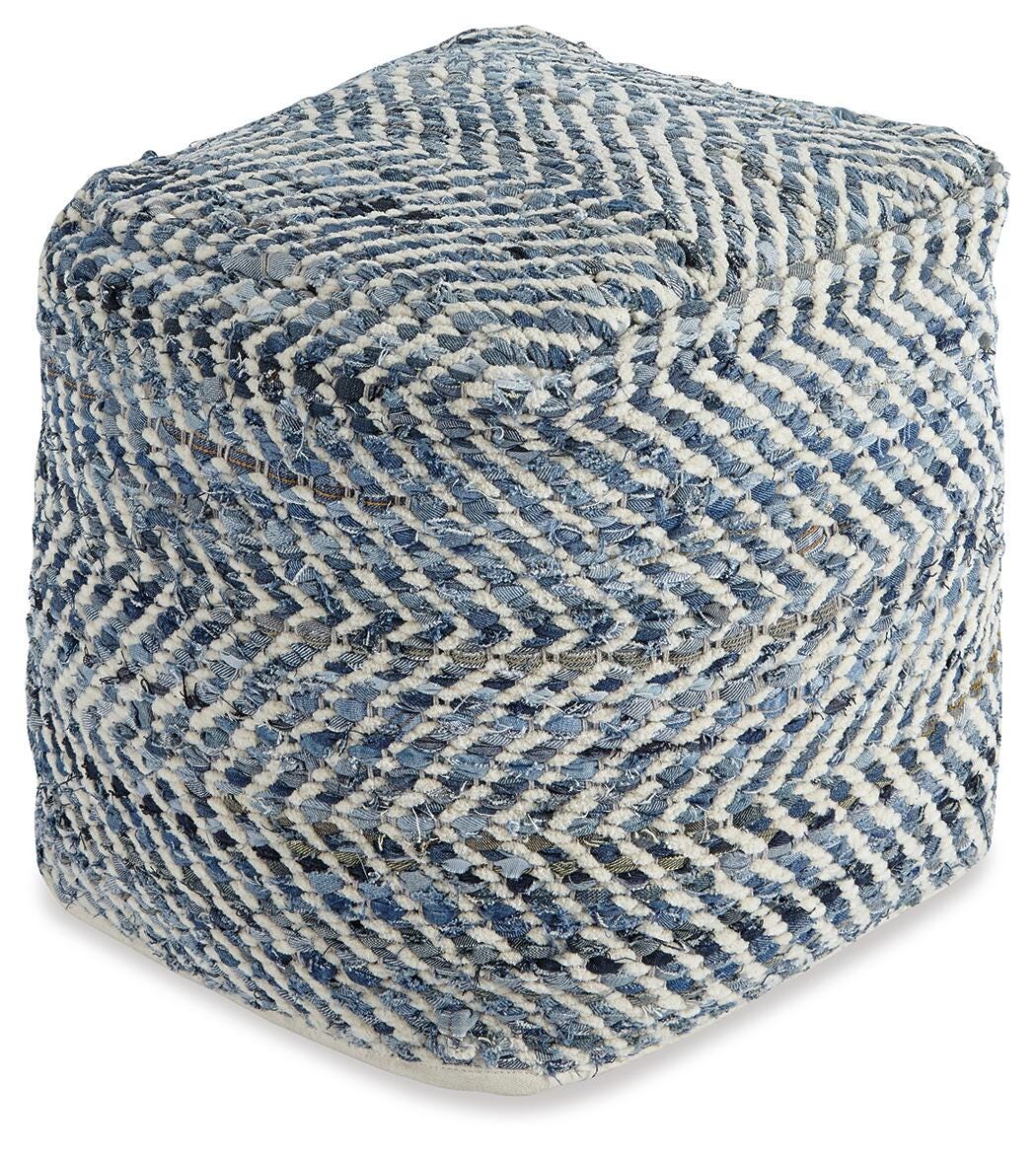 Chevron Pouf - A1000445