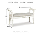 Realyn Accent Bench - A3000157