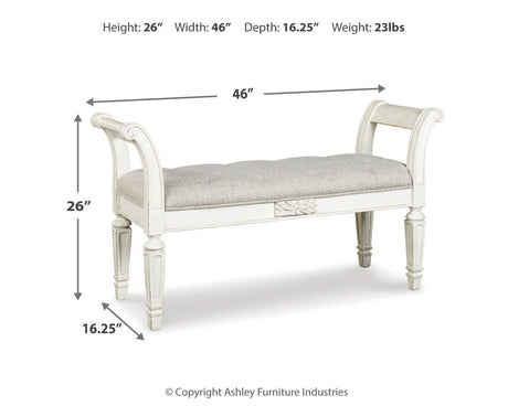 Realyn Accent Bench - A3000157