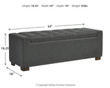 Cortwell Storage Bench - A3000224