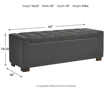 Cortwell Storage Bench - A3000224