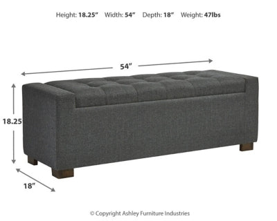 Cortwell Storage Bench - A3000224