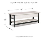 Rhyson Storage Bench - A3000312