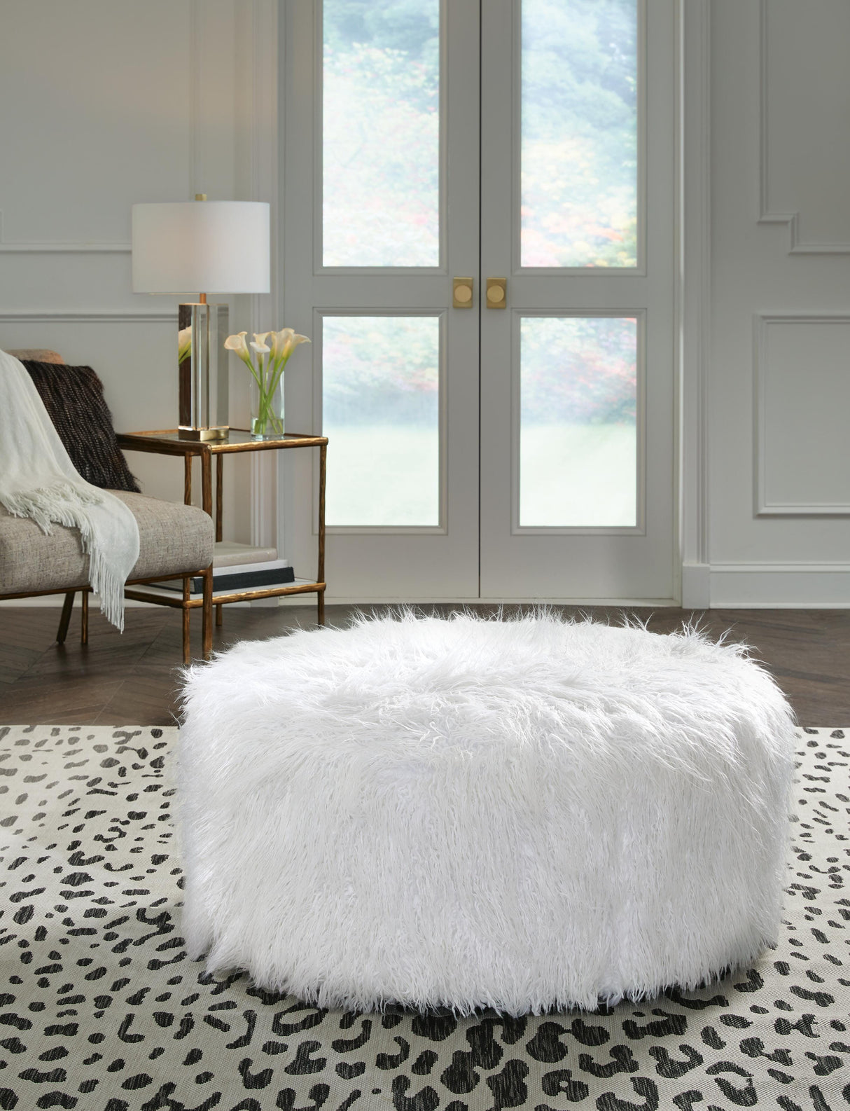 Galice Oversized Accent Ottoman - A3000334