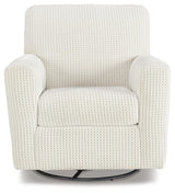 Herstow Swivel Glider Accent Chair - A3000365