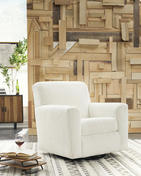Herstow Swivel Glider Accent Chair - A3000365