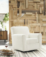 Herstow Swivel Glider Accent Chair - A3000365