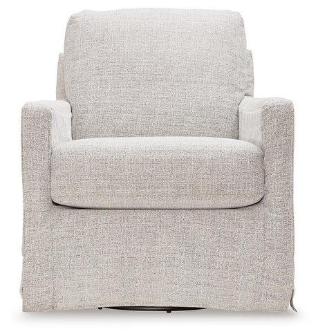 Nenana Next-Gen Nuvella Swivel Glider Accent Chair - A3000644