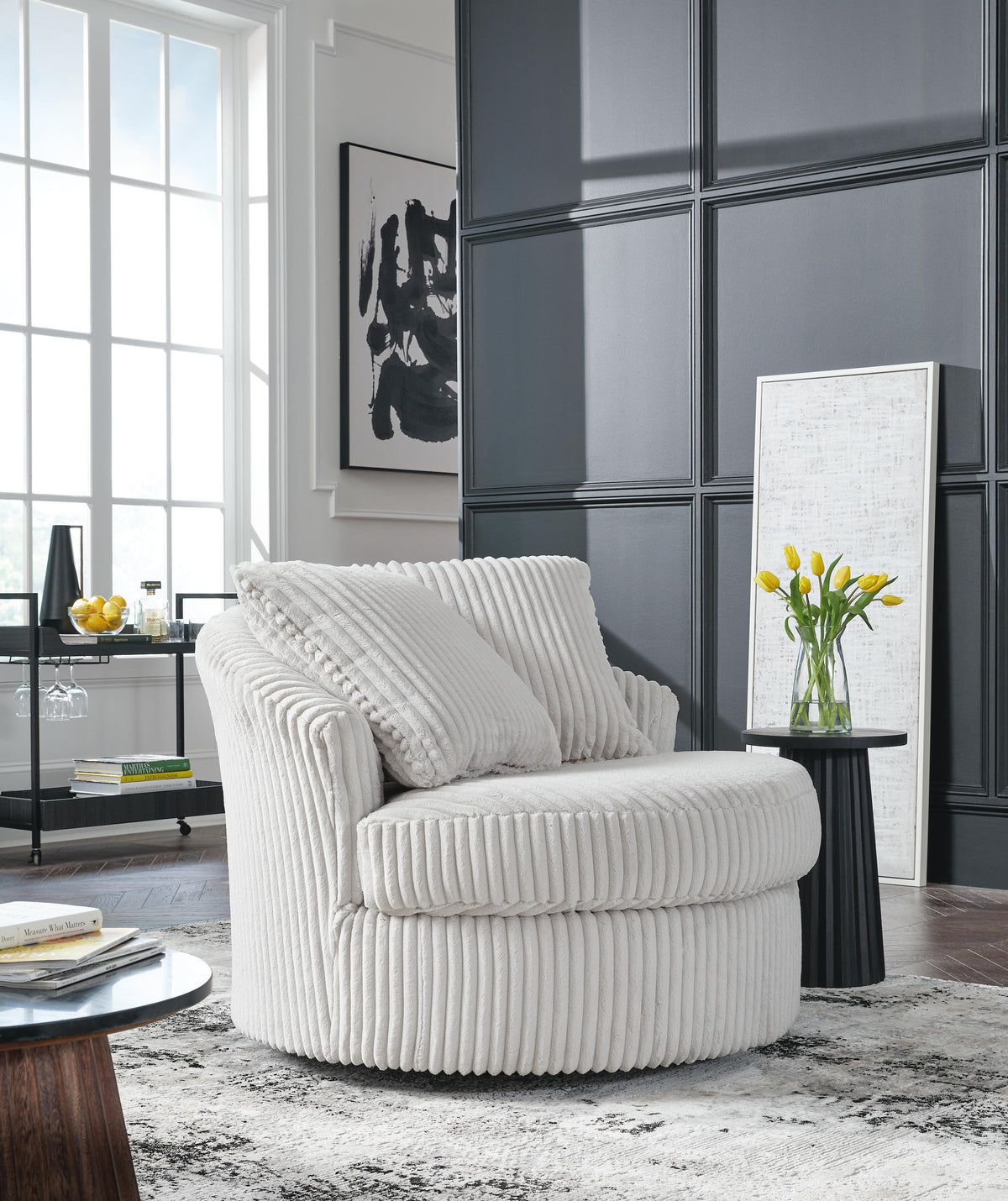 Gramwell Swivel Accent Chair - A3000724