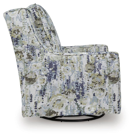 Dustinford Swivel Glider Accent Chair - A3000732