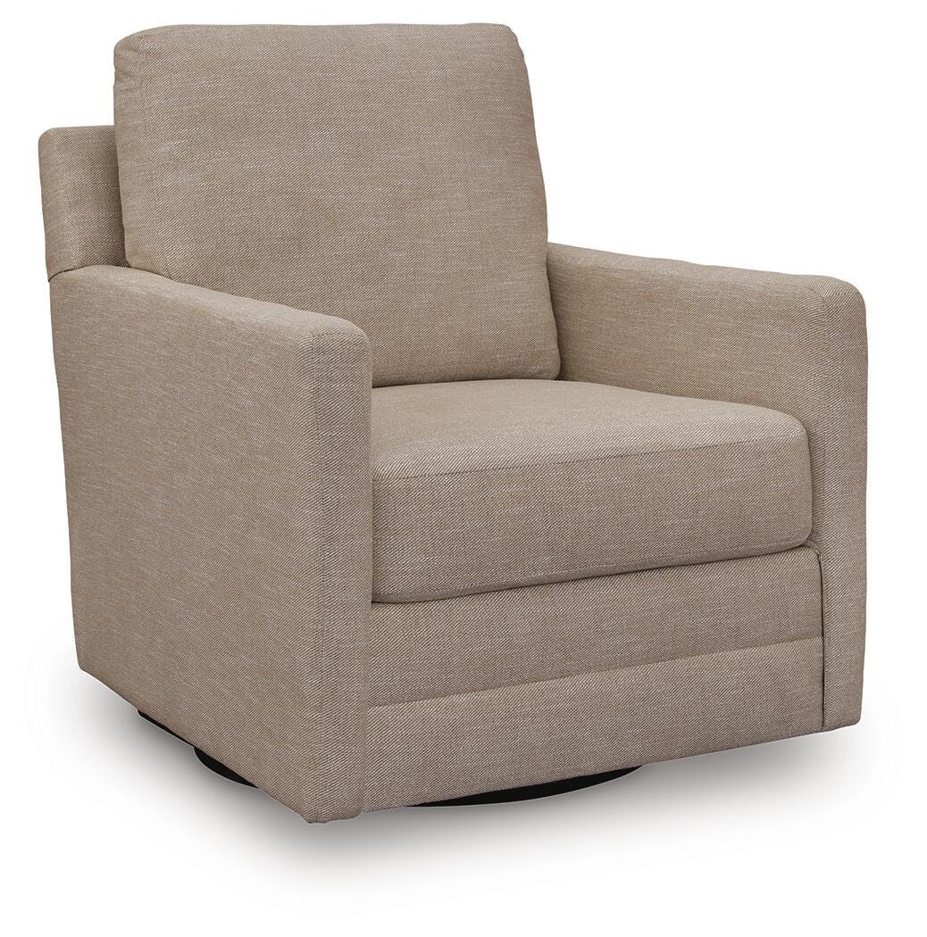 Freybourne Next-Gen Nuvella Swivel Accent Chair - A3000736