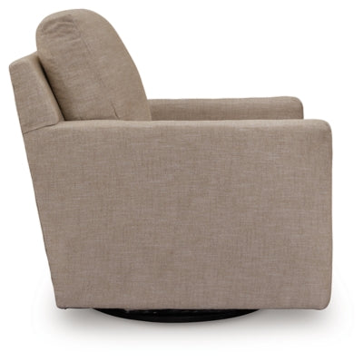 Freybourne Next-Gen Nuvella Swivel Accent Chair - A3000736