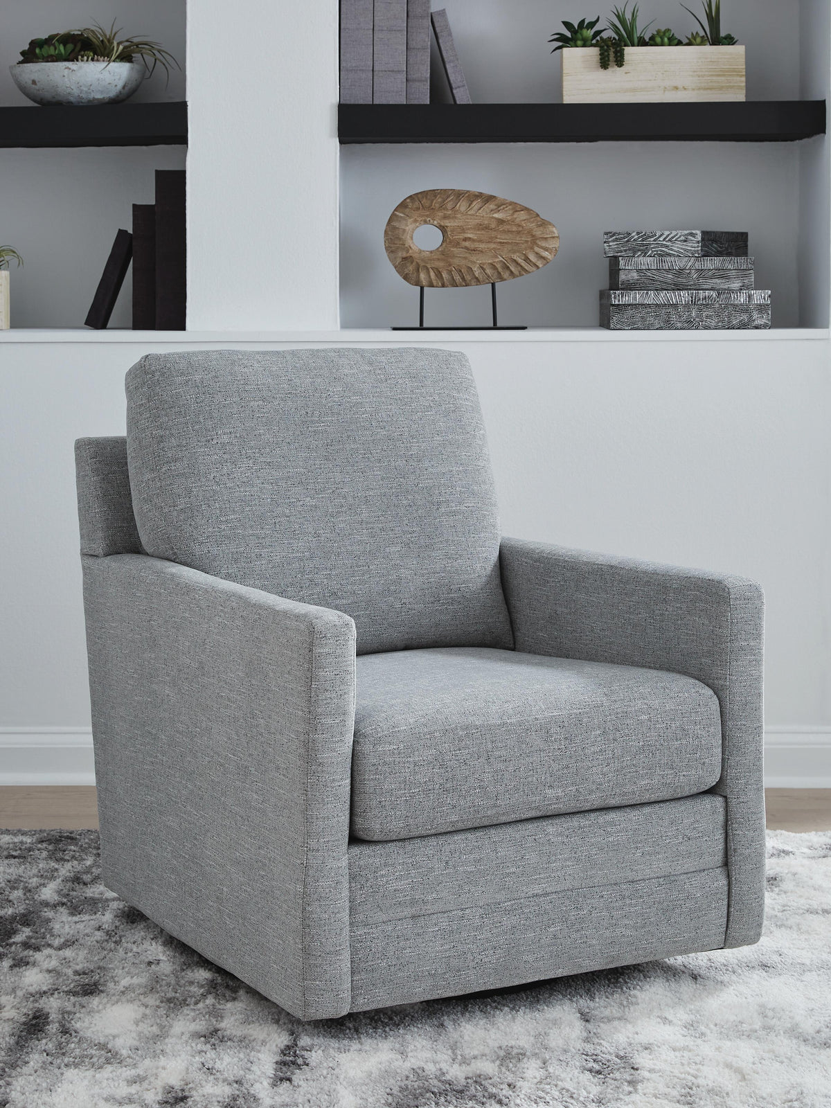 Freybourne Next-Gen Nuvella Swivel Accent Chair - A3000737