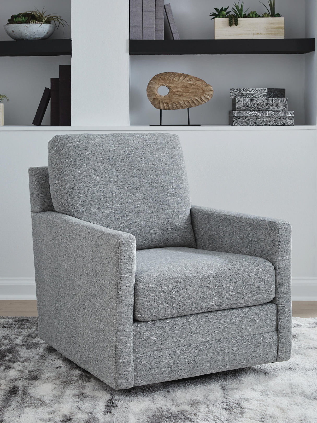 Freybourne Next-Gen Nuvella Swivel Accent Chair - A3000737