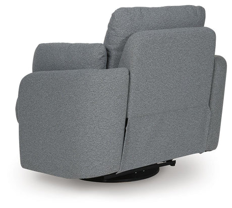 Alainmont Next-Gen Nuvella Swivel Power Recliner - A3000738
