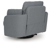 Alainmont Next-Gen Nuvella Swivel Power Recliner - A3000738