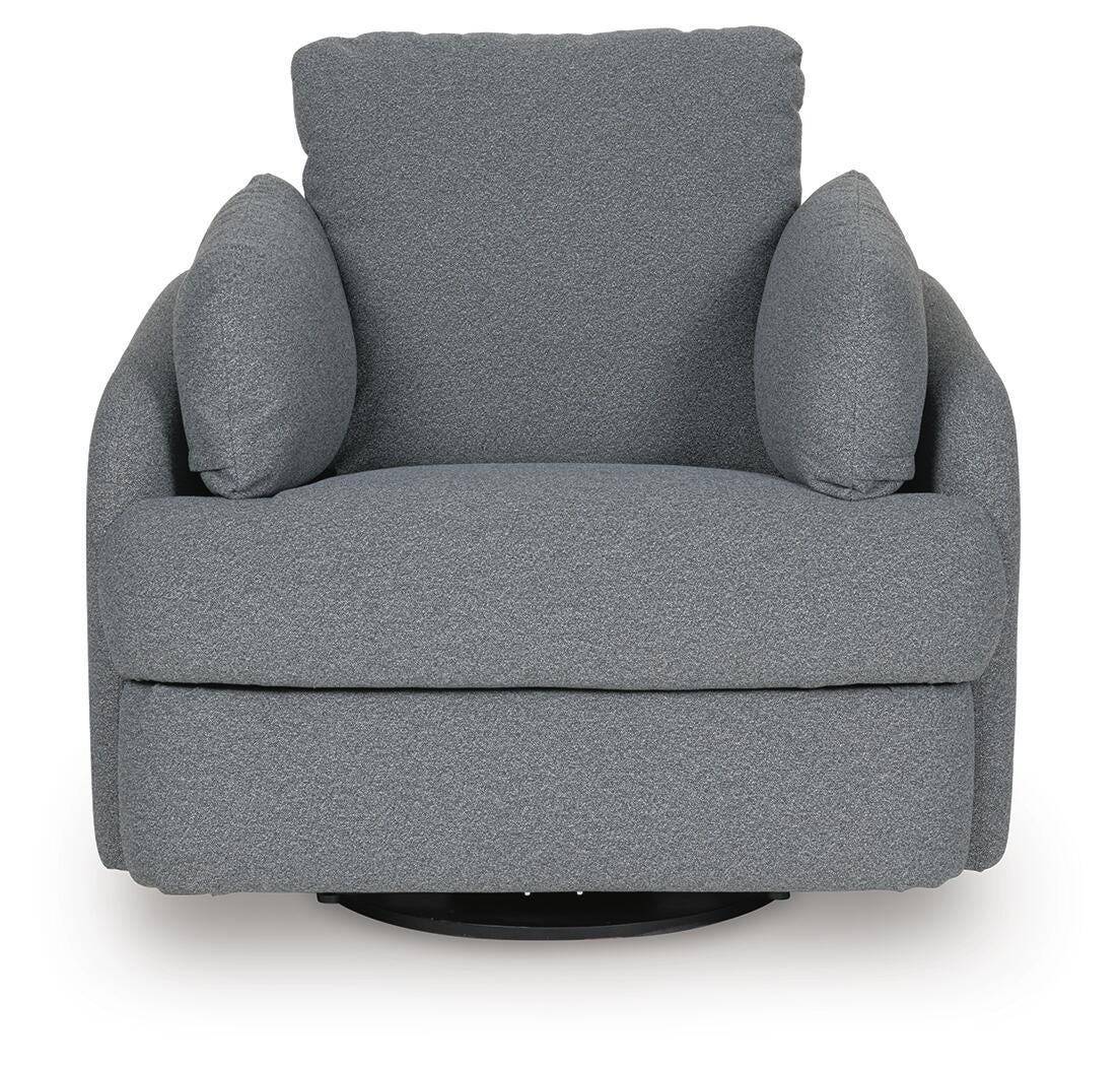 Alainmont Next-Gen Nuvella Swivel Power Recliner - A3000738