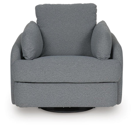 Alainmont Next-Gen Nuvella Swivel Power Recliner - A3000738