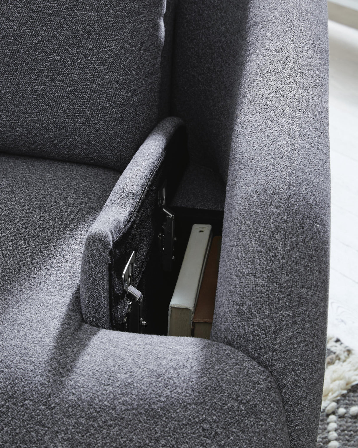 Alainmont Next-Gen Nuvella Swivel Power Recliner - A3000738