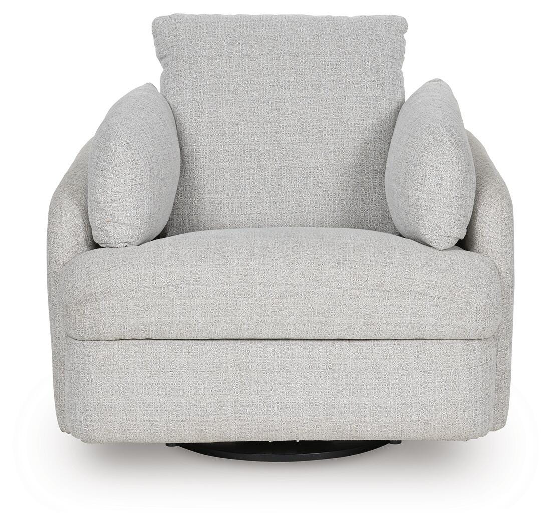 Alainmont Next-Gen Nuvella Swivel Power Recliner - A3000739