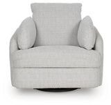 Alainmont Next-Gen Nuvella Swivel Power Recliner - A3000739