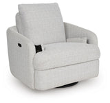 Alainmont Next-Gen Nuvella Swivel Power Recliner - A3000739