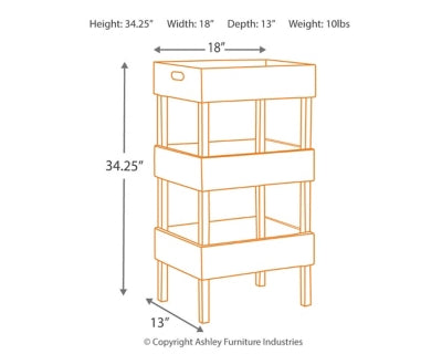 Yulton Storage Shelf - A4000091