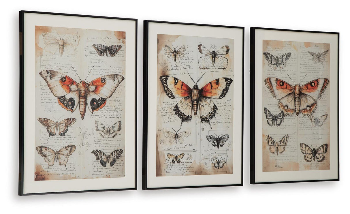 Jossletts Wall Art (Set of 3) - A8000490