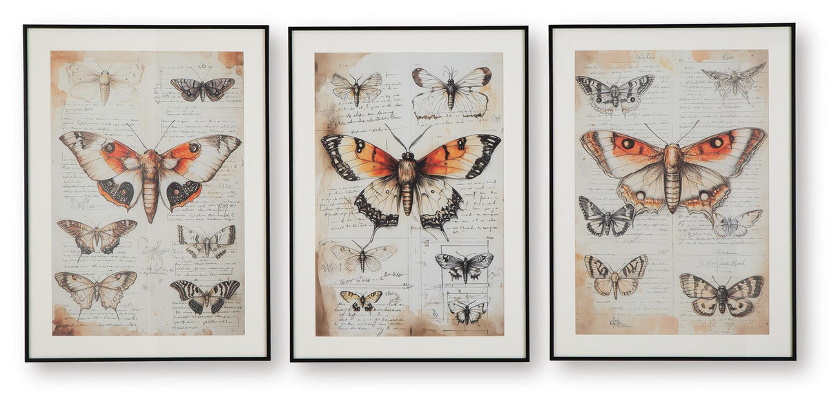 Jossletts Wall Art (Set of 3) - A8000490