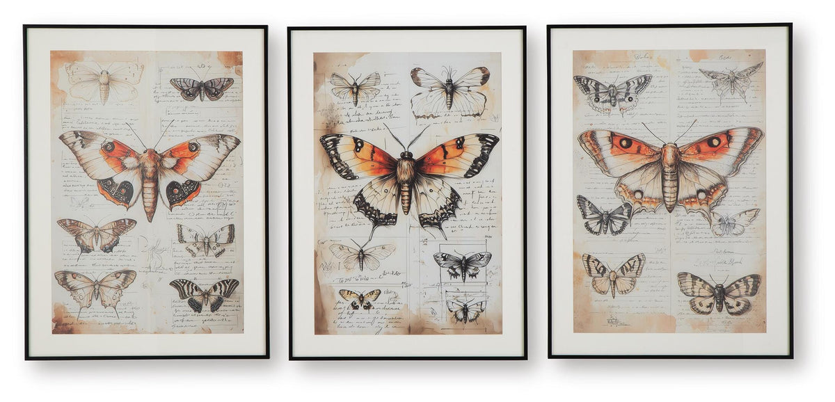 Jossletts Wall Art (Set of 3) - A8000490