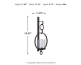 Ogaleesha Wall Sconce - A8010036